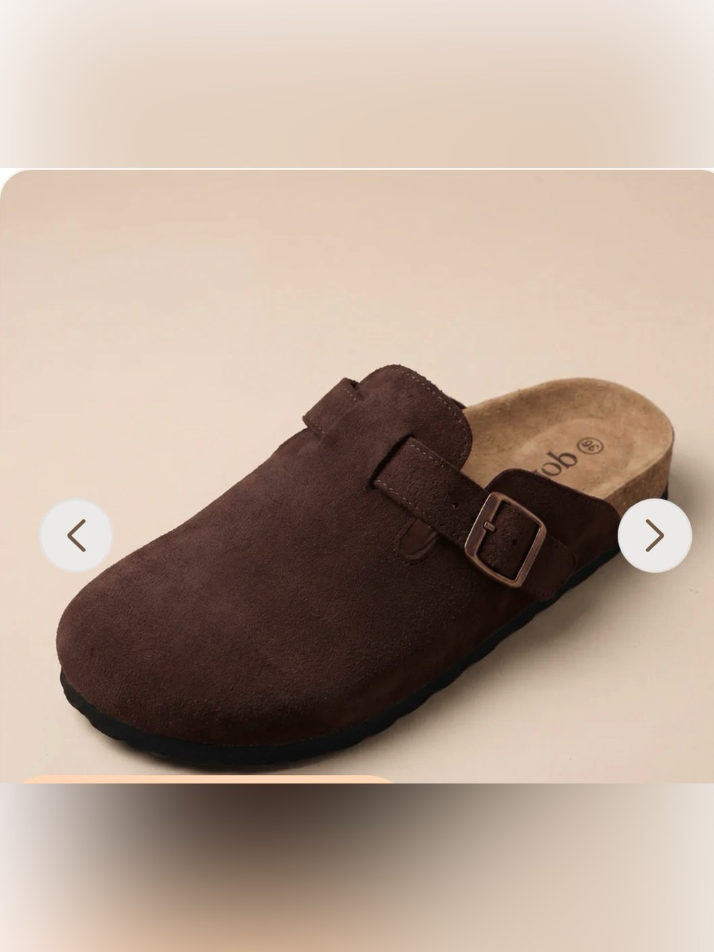 Genuine Suede Clogs